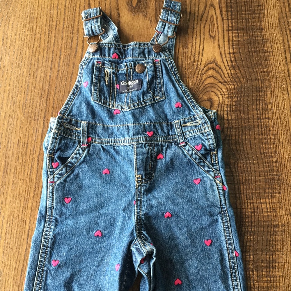OshKosh heart overalls